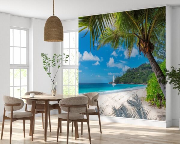 Beach & Palma Sunny Holidays Wallpaper Photo Wall Mural Wall UV Print Decal Wall Art Décor