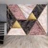 Marble Effect Peel and Stick Wallpaper - Removable Living Room Wallpaper with Stylish Wall Decoration