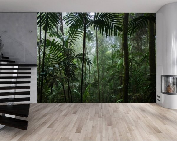 Tropical Jungle Forest Wallpaper Photo Wall Mural Wall UV Print Decal Wall Art Décor