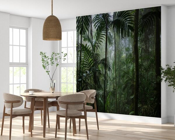 Tropical Jungle Forest Wallpaper Photo Wall Mural Wall UV Print Decal Wall Art Décor