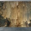 Ethereal modern artistic sky lights wall mural