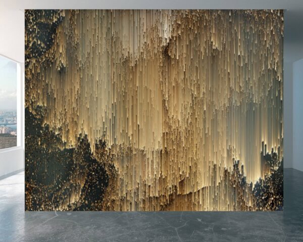 Ethereal modern artistic sky lights wall mural