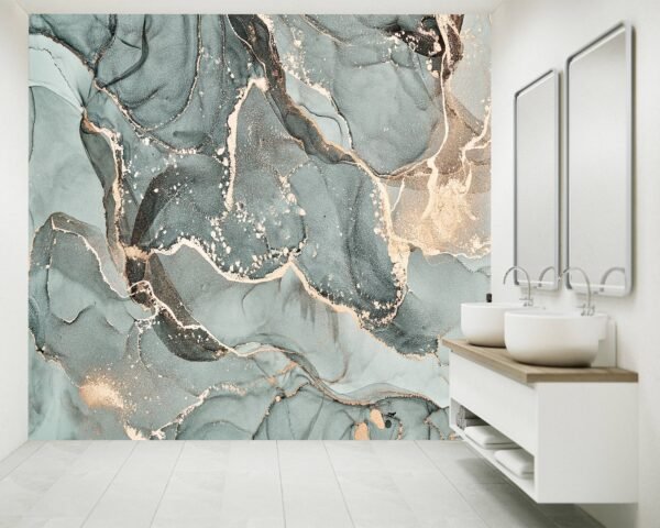 Marble Pattern Wallpaper Photo Wall Mural Wall UV Print Decal Wall Art Décor