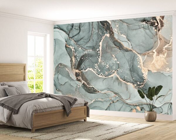 Marble Pattern Wallpaper Photo Wall Mural Wall UV Print Decal Wall Art Décor