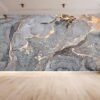 Grey Marble Wallpaper - Peel and Stick Wallpaper, Bedroom Wall Art, Marble Wall Design, Wall Decoration, Removable Wallpaper