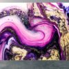 Purple Marble Wallpaper - Peel and Stick Wallpaper, Bedroom Wallpaper For Wall, Marble Wall Design, Wall Decor, Removable Wallpaper