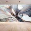 Light Grey Marble - Peel and Stick Wallpaper, Office Wall Mural, Marble Wall Design, Wall Decor, Removable Wallpaper