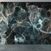 Dark Blue Marble Wallpaper - Peel and Stick Wallpaper, Bedroom Wallpaper, Marble Wall Design, Wall Decoration, Removable Wallpaper