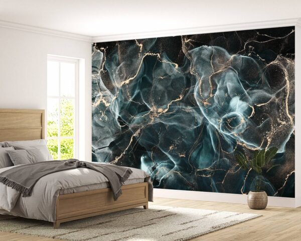 Mix of Colours Marble Wallpaper Photo Wall Mural Wall UV Print Decal Wall Art Décor