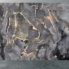 Dark Grey Marble Wallpaper - Self Adhesive Wallpaper, Wallpaper Bedrooms, Marble Wall Design, Wall Decor, Removable Wallpaper