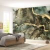 Amazing green Marble Wallpaper Photo Wall Mural Wall UV Print Decal Wall Art Décor