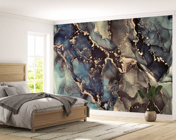 Marble Wall Mural - Peel and Stick Wallpaper, Bedroom Wallpaper Design, Marble Wall Design, Wall Decor, Removable Wallpaper