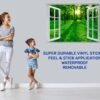 Forest Wall Sticker - Peel and Stick Wall Decal, Vinyl Wall Decal ,Nature Wall Sticker, Wall Decor for Bedroom, Easy To apply, Wall Decor, Living Room Wall Sticker