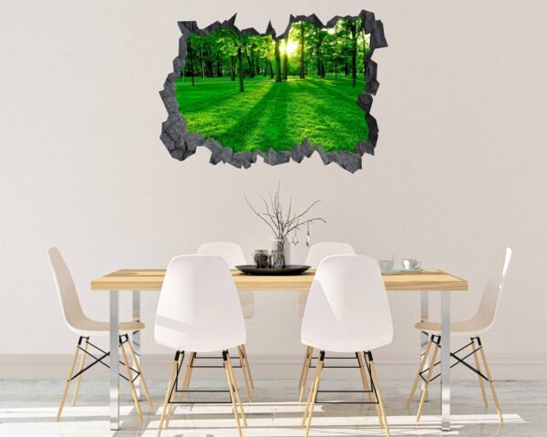 Forest Wall Sticker - Peel and Stick Wall Decal, Vinyl Wall Decal ,Nature Wall Sticker, Wall Decor for Bedroom, Easy To apply, Wall Decor, Living Room Wall Sticker