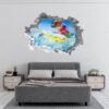 Dog Wall Decal - Self Adhesive Wall Decal, Animal Wall Decal, Bedroom Wall Sticker, Removable Vinyl, Wall Decoration