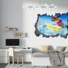 Dog Wall Decal - Self Adhesive Wall Decal, Animal Wall Decal, Bedroom Wall Sticker, Removable Vinyl, Wall Decoration