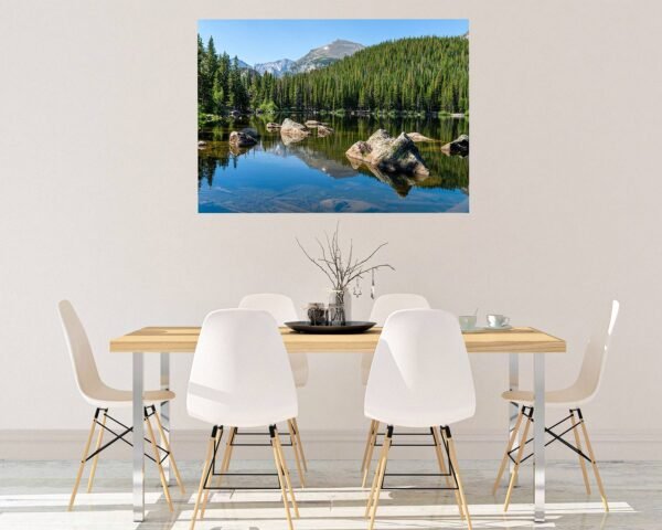 Wall Sticker Mountain - Self Adhesive Wall Sticker, Vinyl Wall Decal ,Nature Wall Decal, Wall Decor for Bedroom, Easy To apply, Wall Decor, Living Room Wall Sticker